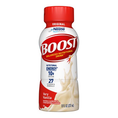 Oral Supplement Boost® Original Very Vanilla Flavor Liquid 8 oz. Bottle 24/CS