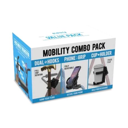 Easy Mobility Walker / Wheelchair Mobility Combo Pack