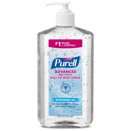 Purell Advanced Hand Sanitizer, Ethyl Alcohol Sanitizing Gel,