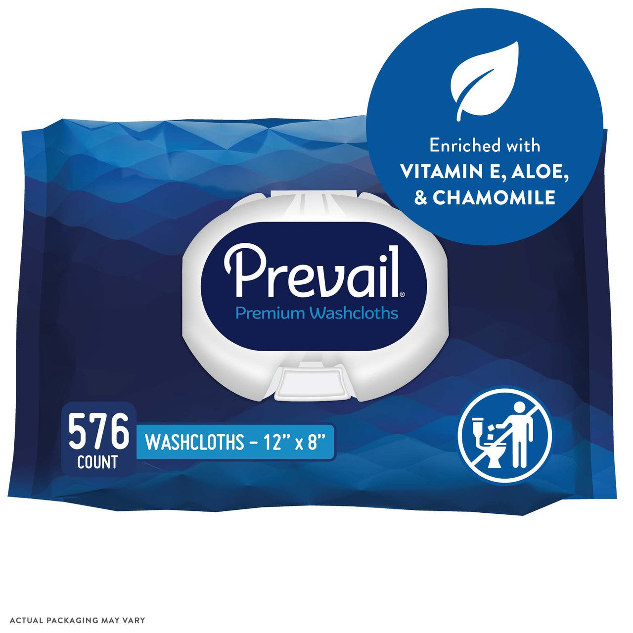 Prevail Premium Personal Wipes, Scented - Alcohol-Free, with Aloe, Chamomile, Vitamin E