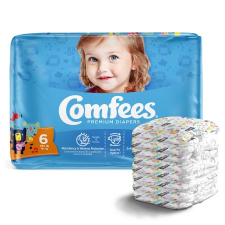 Unisex Baby Diaper Comfees® Moderate Absorbency