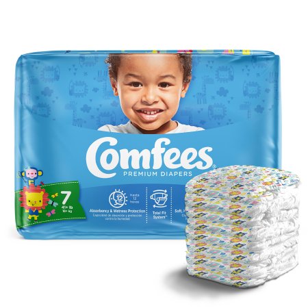 Unisex Baby Diaper Comfees® Moderate Absorbency