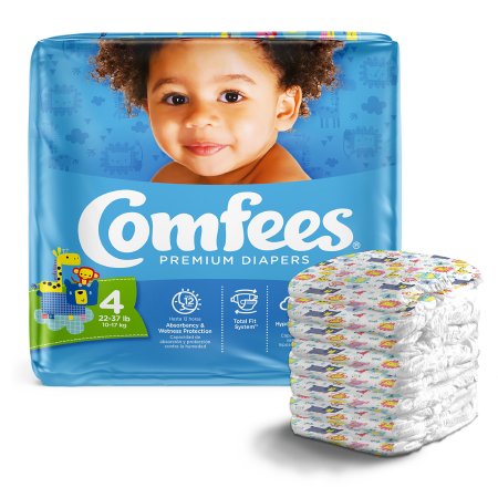 Unisex Baby Diaper Comfees® Moderate Absorbency