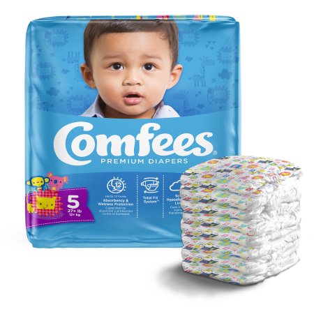 Unisex Baby Diaper Comfees® Moderate Absorbency